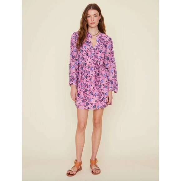 💕XIRINA💕 Bellamy Henley Mini Dress ~ Sweet Vines Medium M NWT - Picture 7 of 16